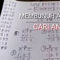 Rumus Cara Mencari Ekor 2D